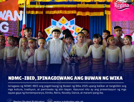 NDMC IBED, Ipinagdiwang ang Buwan ng Wika 2025