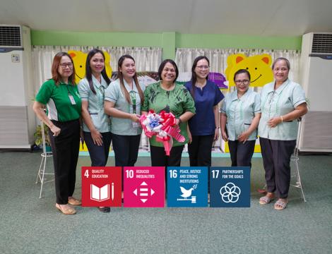 Building on a new partnership with Notre Dame of Midsayap College - the First Notre Dame School in Asia, IAG publications now have a dedicated space in the NDMC library. 