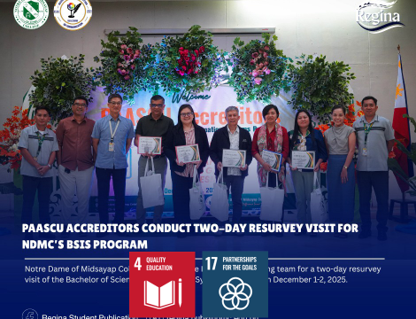 PAASCU Accreditors Conduct Two-Day Resurvey Visit for NDMC's BSIS Program